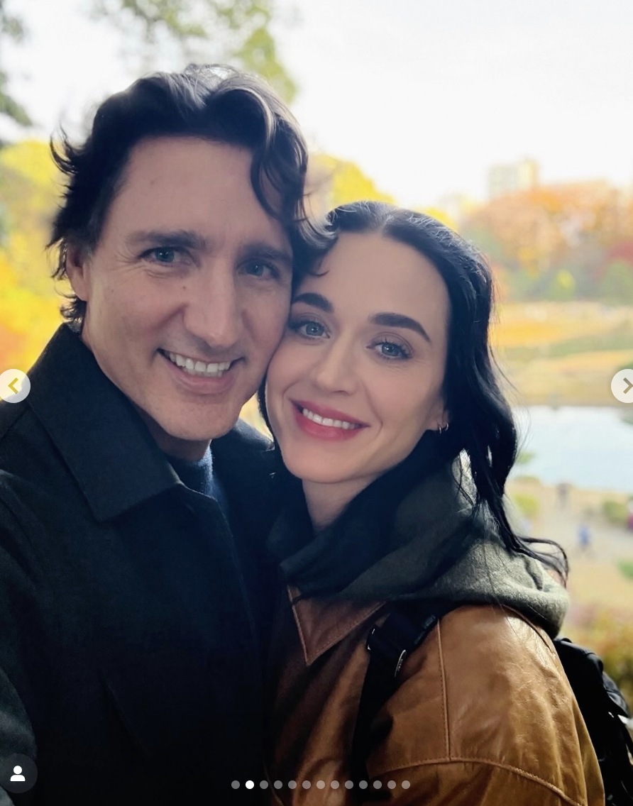 “水果姐”发贴脸合照，正式官宣与加拿大前总理特鲁多恋情