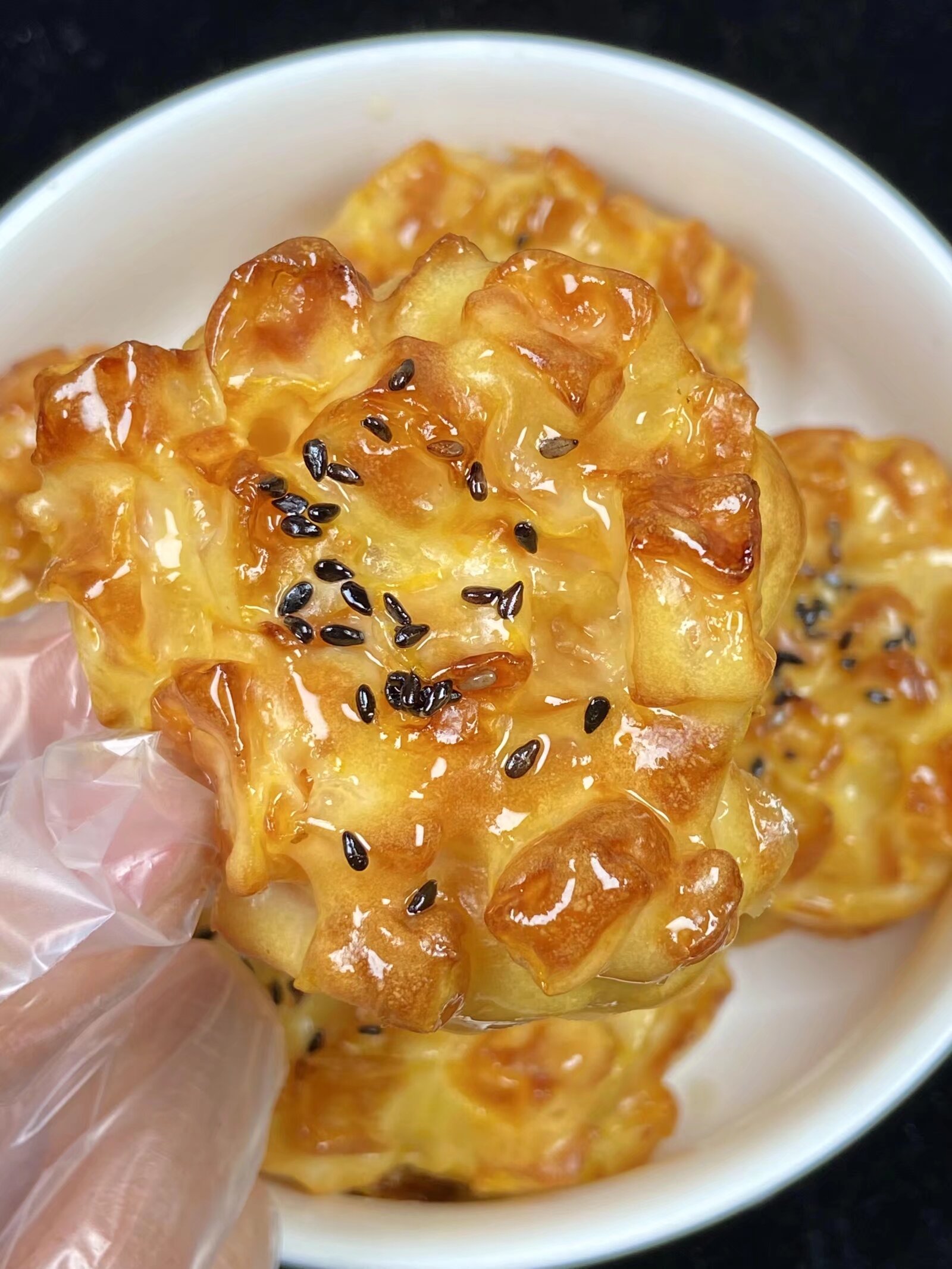 南瓜饼这样做也太好吃啦外酥里嫩内里香甜软糯蛋香浓郁#美食推#城事通CityScope