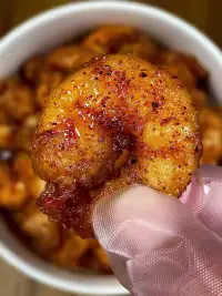 这个做法怎么不早点发现 超好吃的椒盐虾 #美食#城事通CityScope