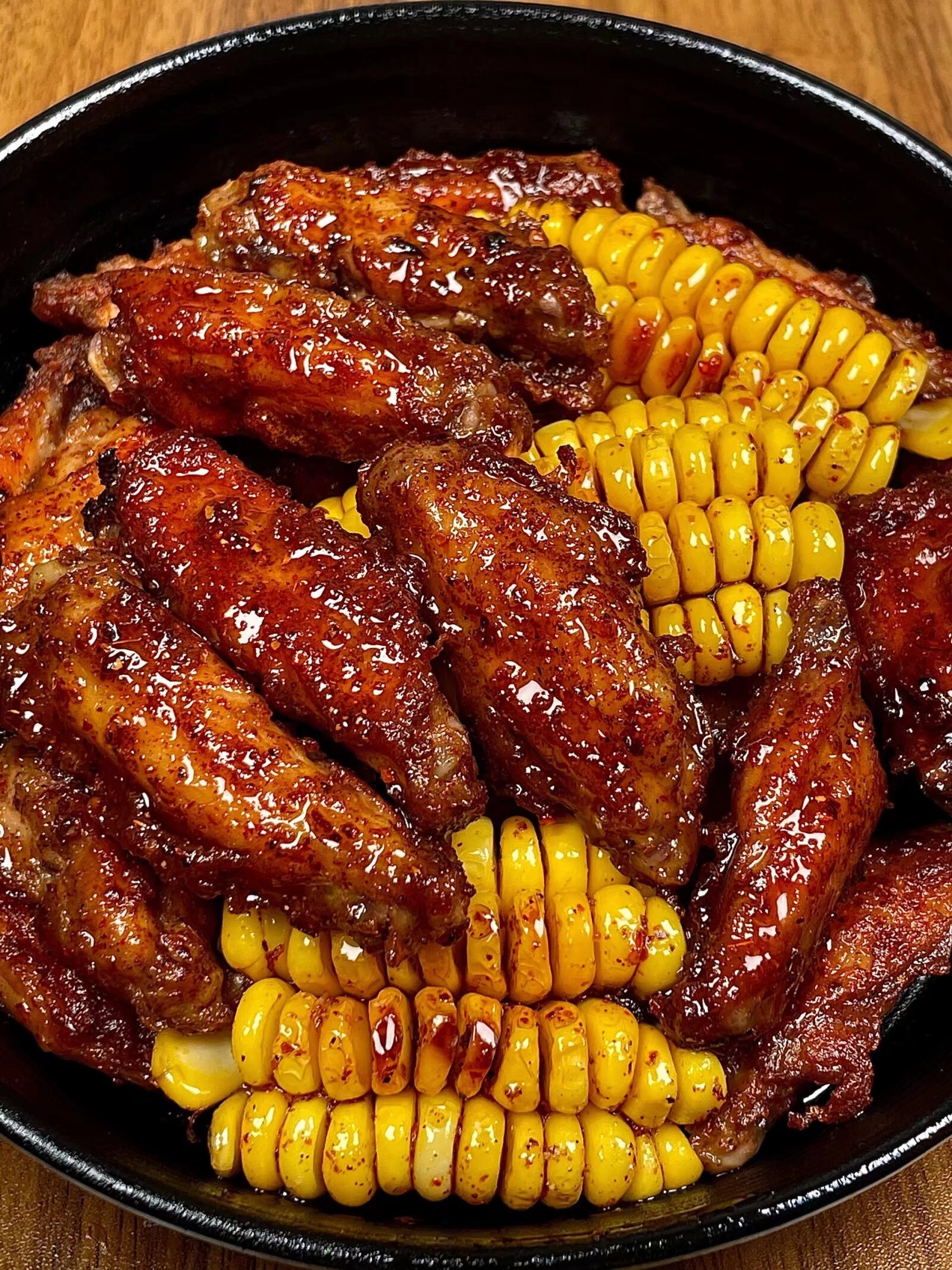 我妈尝了一口让我原地开店超好吃的脆皮椒盐鸡翅玉米#美食推荐#城事通CityScope