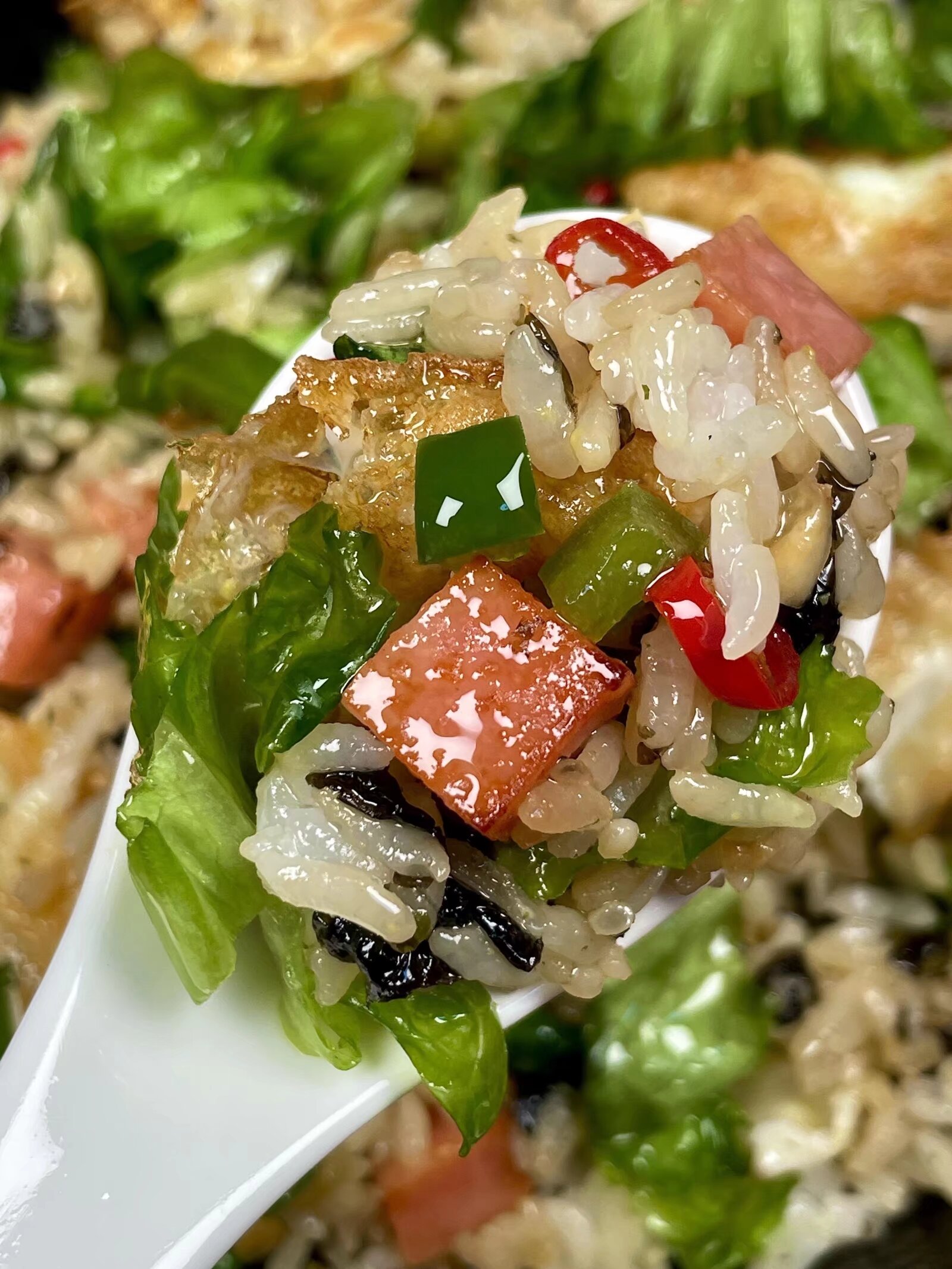 生菜拌饭我真的能吃一辈子#美食推荐#美食教程#美食推荐#美#城事通CityScope